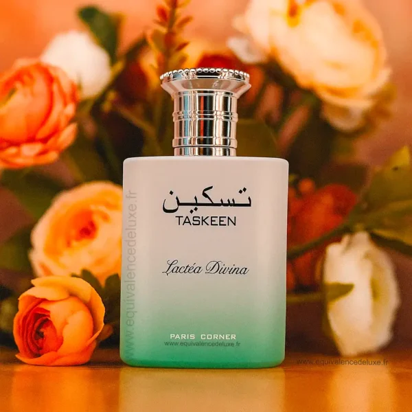 Flacon Taskeen Lactéa Divina – fragrance cacao, encens et vanille lactée