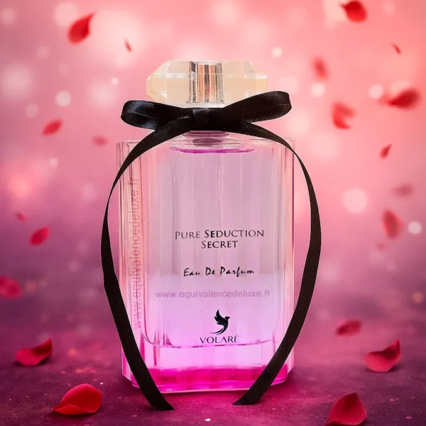 Flacon Pure Seduction Secret – fruits rouges, vanille et fleurs élégantes