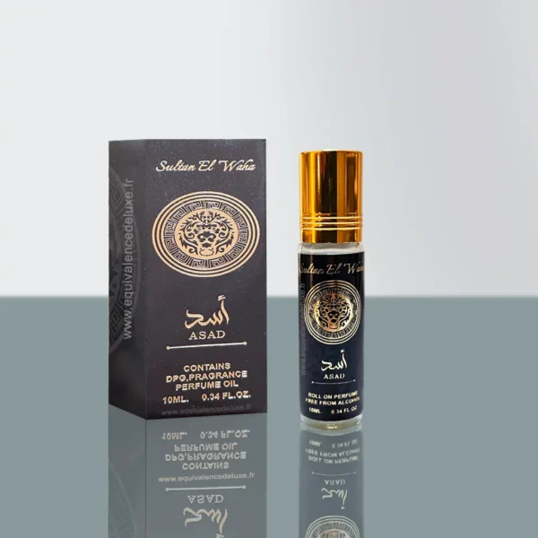 Parfums Pour Homme 77 Huile de parfum Roll-On Asad Sultan El Waha sans alcool