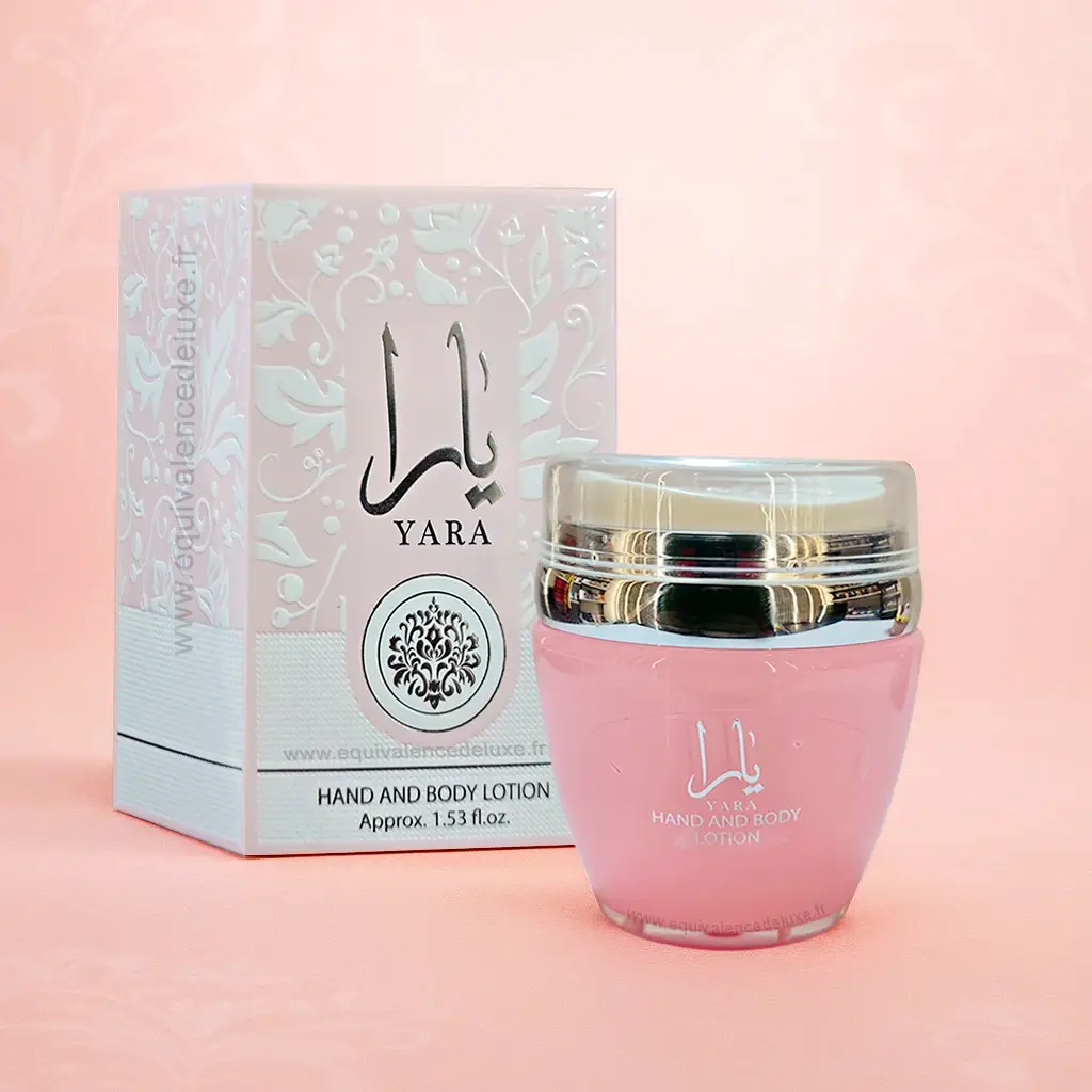 Crème Yara Parfumée Mains et Corps – Soin Parfumé inspiré du Parfum Yara de Lattafa 2 Soin hydratant inspiré du parfum Yara Lattafa
