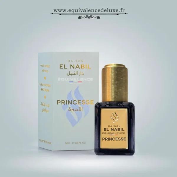 Musc Princesse El Nabil huile parfumée sans alcool
