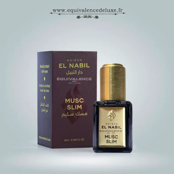 Musc Slim El Nabil huile parfumée sans alcool