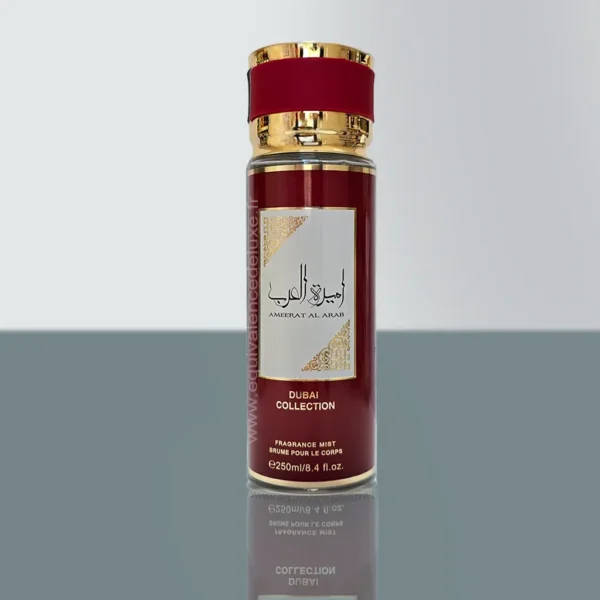 Parfum Femme 74 Brume parfumée Ameerat Al Arab Dubai Collection 250 ml sur fond neutre
