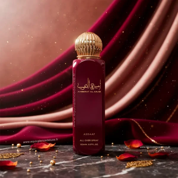 Ameerat el arab assdaf all over spray parfumé brume parfumée Dubaï Ammerat Al Arab Asdaaf Lattafa All Over Spray rose gold