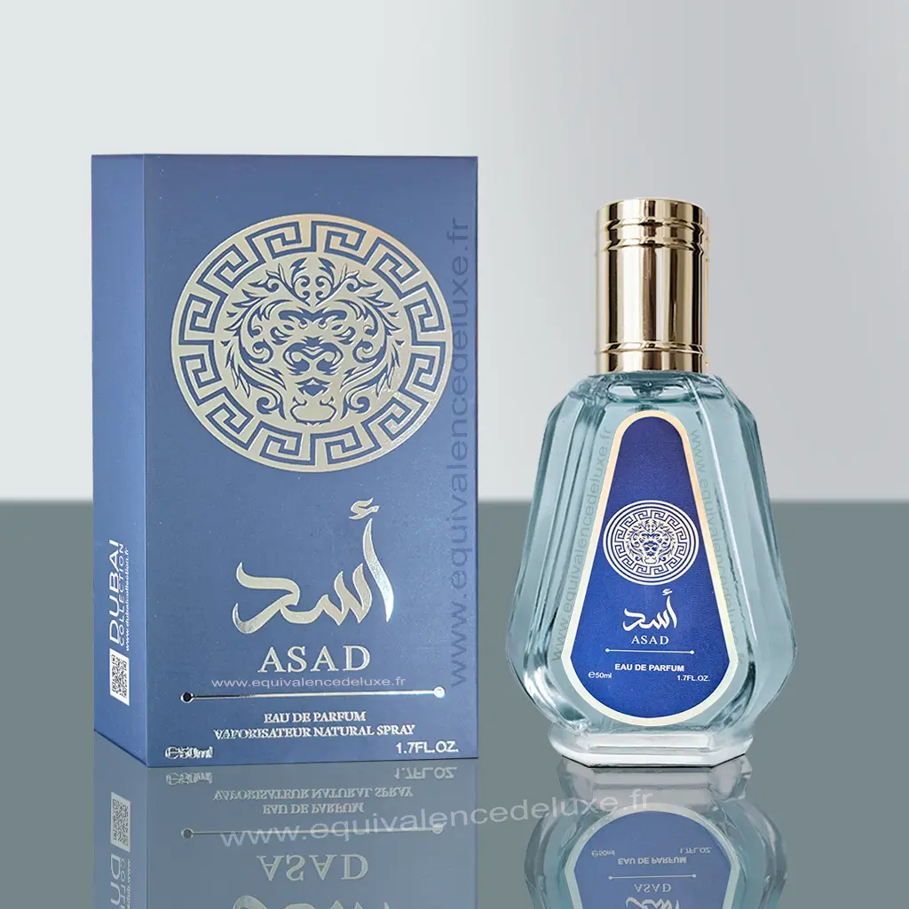 Asad – Eau de Parfum Homme 50 ml 1 Asad Eau de Parfum 50 ml – Parfum Homme Frais & Boisé