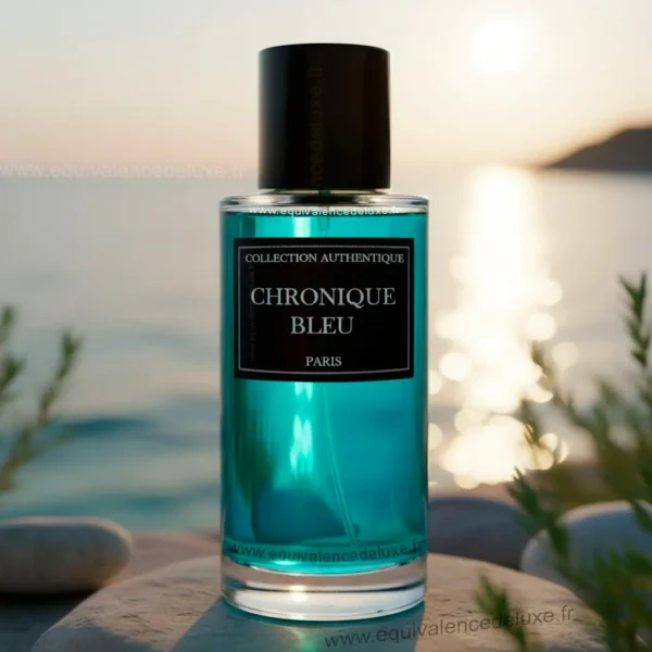 Chronique Bleu Collection Privée L’Authentique parfum frais boisé Parfum bleuté élégant Collection Privée sillage frais & intense