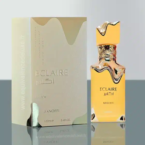 Parfums Pour Homme 60 Flacon Eclaire Banoffi Lattafa avec boîte – parfum gourmand vanillé mixte longue tenue