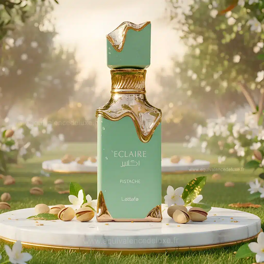 Eclaire Pistache Lattafa – Eau de Parfum 100 ml 4 Parfum gourmand pistache Eclaire pour femme et homme