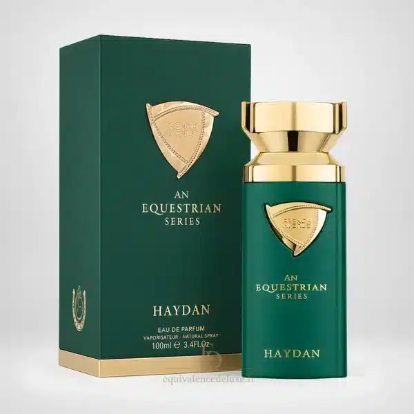 Haydan French Avenue An Equestrian Series Eau de Parfum homme 100 ml avec flacon vert et boîte