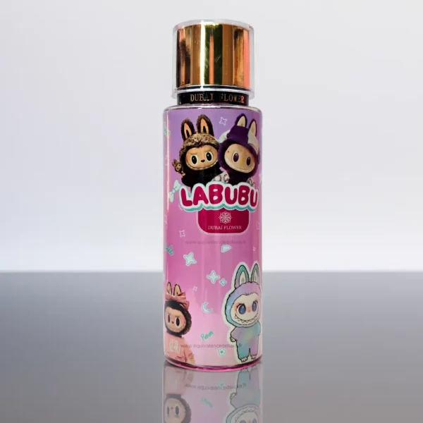 Parfum Femme 75 Brume corporelle Labubu Dubai Flower rose avec personnages kawaii