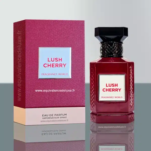 Parfums Pour Homme 66 Flacon Lush Cherry Fragrance World – parfum cerise noire, amande et vanille chaude, style dupe lost cherry