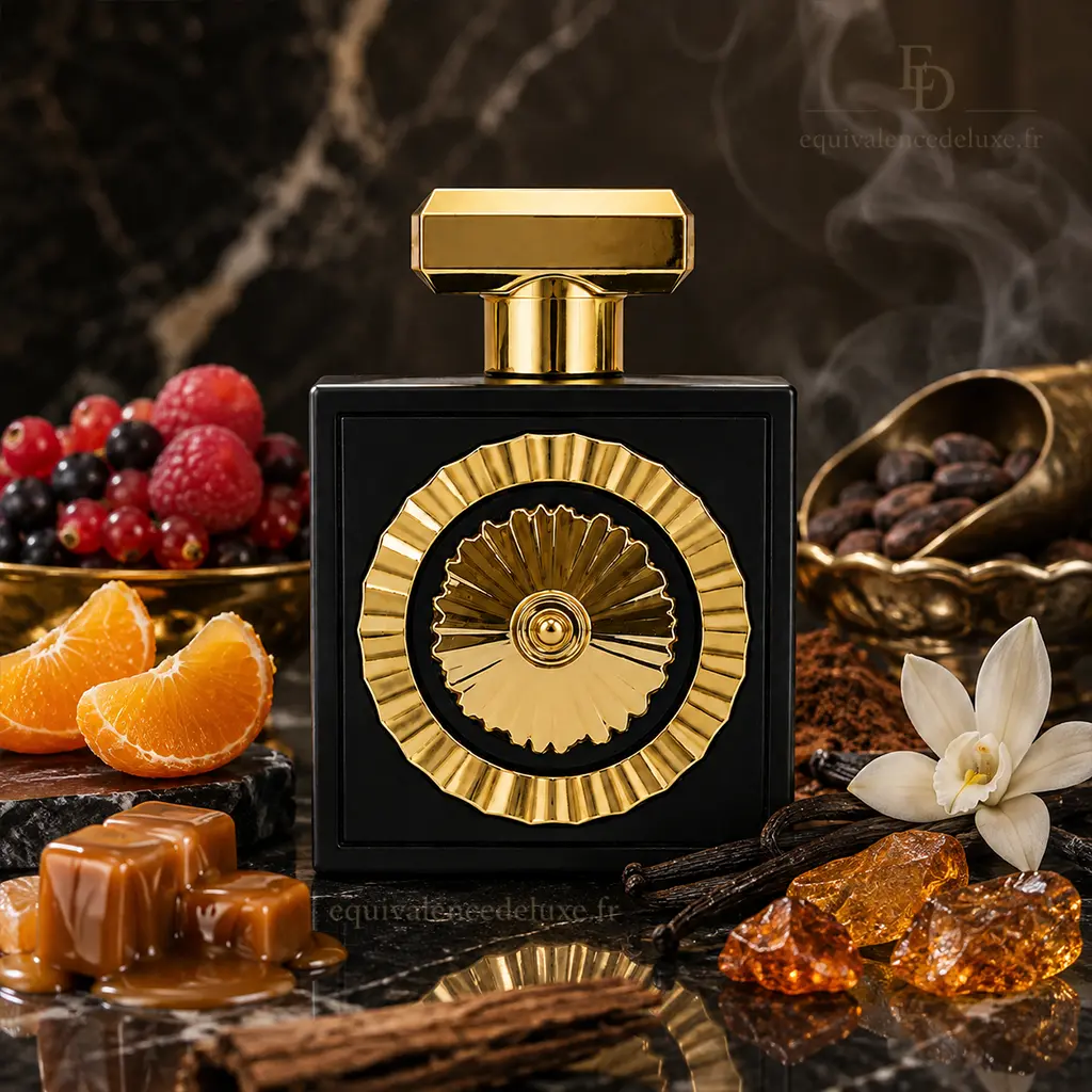 Nebras – Lattafa Pride | Parfum Oriental Gourmand Mixte 4 Flacon Nebras Lattafa Pride avec fruits rouges, mandarine, cacao, vanille et ambre