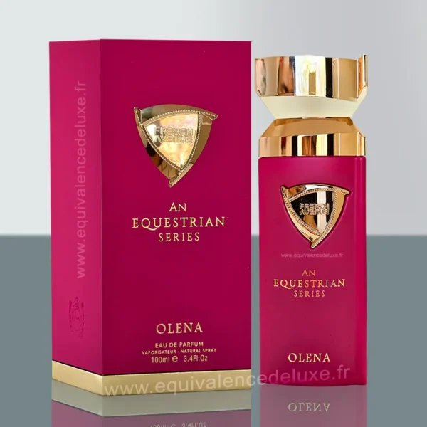 Parfum Femme 85 Flacon Olena French Avenue rose et doré – parfum floral fruité gourmand femme