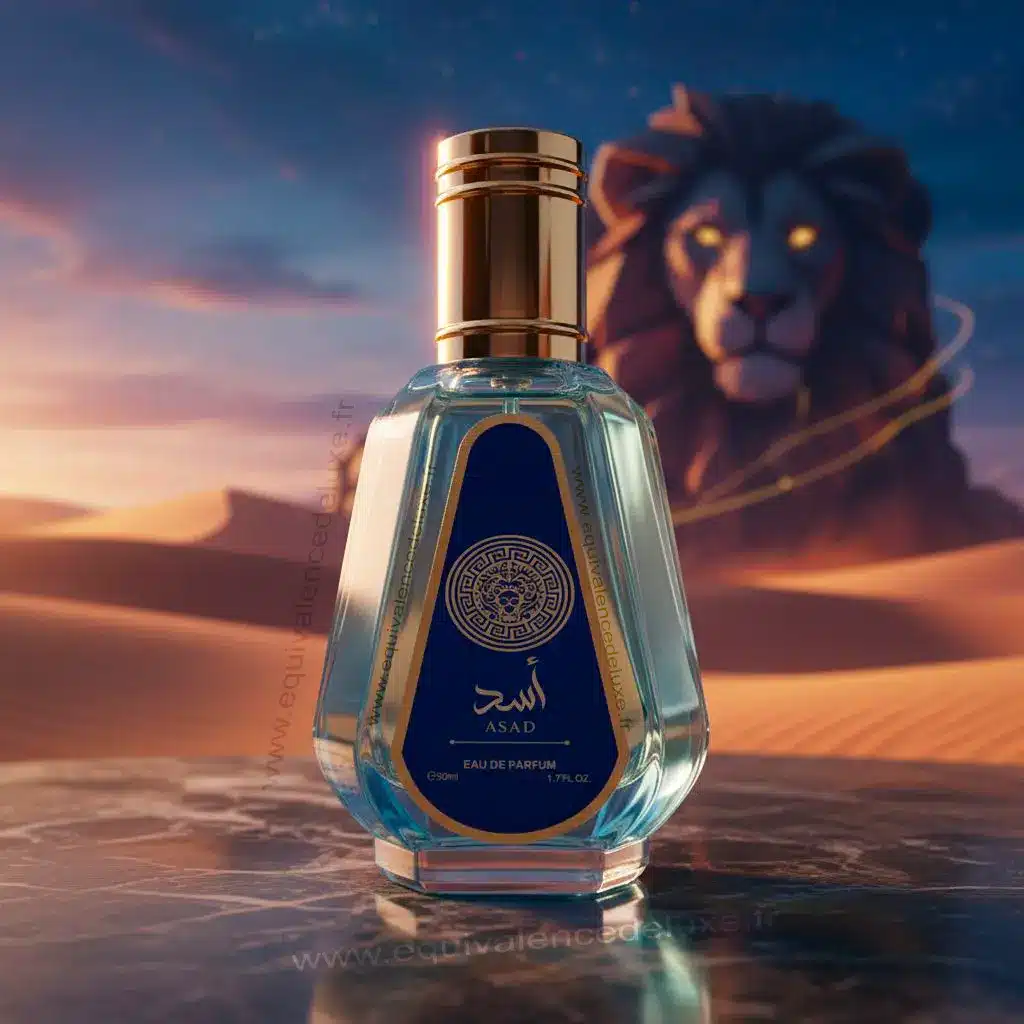 Asad – Eau de Parfum Homme 50 ml 2 Eau de parfum Asad homme présentation artistique