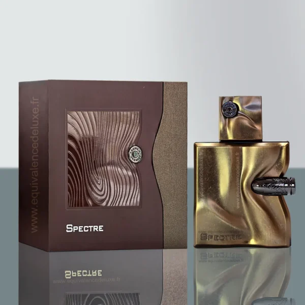 Parfums Pour Homme 54 Packaging luxe parfum cuir bronze