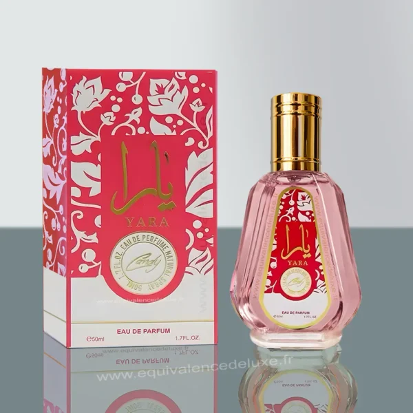 Parfum Femme 67 Eau de parfum Yara Candy ambiance candy shop