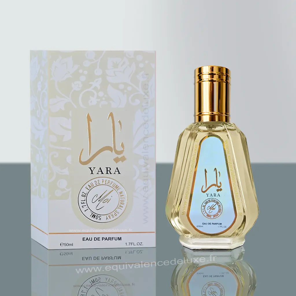 Yara Moi – Eau de Parfum Floral Gourmand Musqué 50ml 1 Parfum Yara Moi – Eau de parfum douce, lactée et féminine collection Dubaï