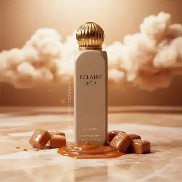 parfum eclair all over spray parfumée Lattafa All Over Spray Eclaire corps cheveux vêtements