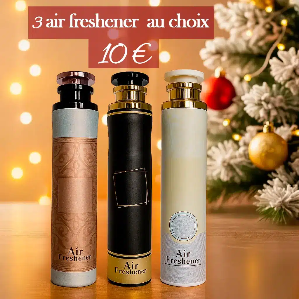 Offre 3 air freshener maison au choix pour 10€