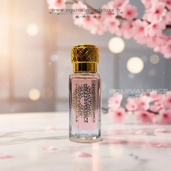 Huile parfumée Musc Fakhar – musc floral doux et élégant Huile parfumée Musc Fakhar flacon roll on ambiance florale