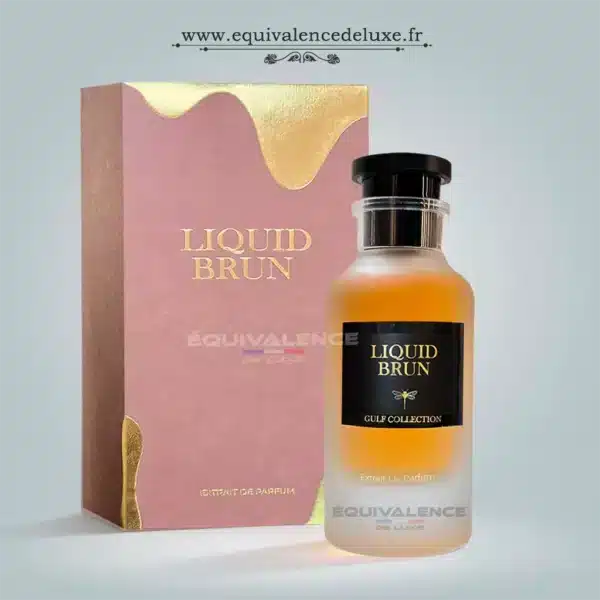 Parfums Pour Homme 18 Flacon Liquid Brun Gulf Collection extrait de parfum oriental ambré dans une ambiance orientale luxueuse