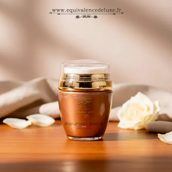 Lotion Bint Hooran hydratante – soin corps parfum oriental Crème corps Bint Hooran parfumée hydratante ambiance spa