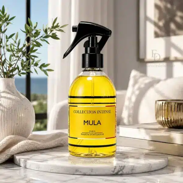 Flacon Mula Collection Intense 250 ml, parfum d’intérieur oriental et ambré