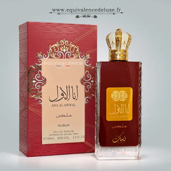 Parfums Pour Homme 13 Eau de parfum Ana Al Awwal Nusuk – parfum oriental équivalence luxe en flacon 100 ml