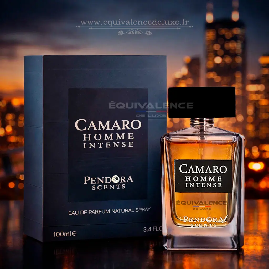 Camaro Homme Intense – Pendora Scents | Parfum Homme Aromatique Boisé 3 Eau de parfum homme Camaro Homme Intense – parfum équivalence luxe intense