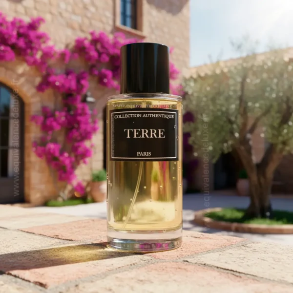 Parfum Terre Homme – Fragrance Boisée Épicée Élégante Flacon Terre Collection Privée L’Authentique – Parfum boisé minéral pour homme