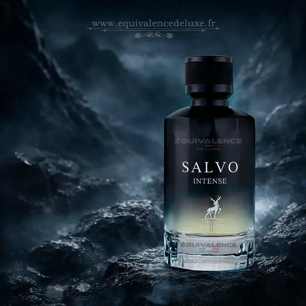 Salvo Intense – Maison Alhambra | Parfum Aromatique Boisé Intense 2 Parfum Salvo Intense Maison Alhambra avec boîte – eau de parfum intense pour homme