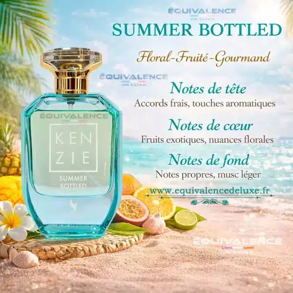 Parfum été Kenzie Summer Bottled fragrance fraîche et légère