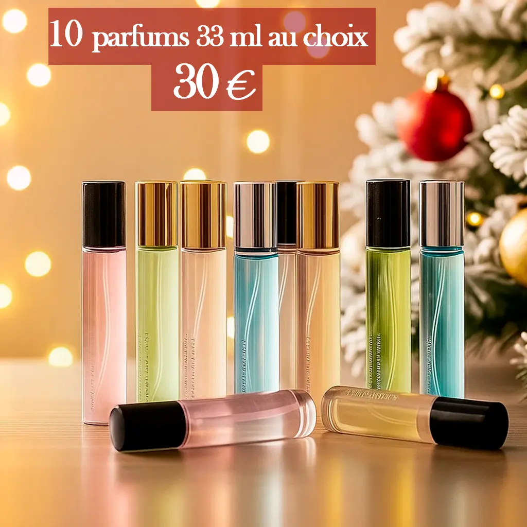 Offre 10 parfums 33 ml au choix pour 25€