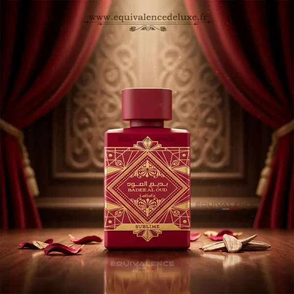 Bade’e Al Oud Sublime – Parfum oriental de luxe Lattafa Flacon Bade’e Al Oud Sublime de Lattafa, parfum oriental intense au sillage puissant et élégant