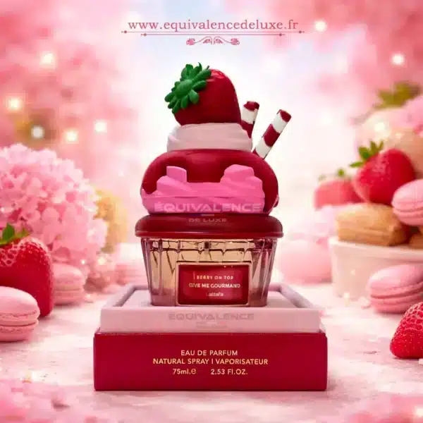 Berry On Top parfum gourmand vanillé longue tenue Parfum gourmand oriental Dubaï Berry On Top style Lattafa Give Me Gourmand