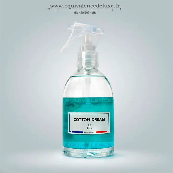 Spray Cotton Dream RP Paris parfum de linge senteur coton propre et frais pour maison