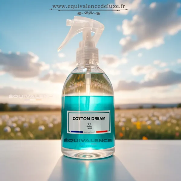 Flacon Cotton Dream RP Paris spray textile parfum coton propre made in France