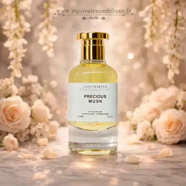 precious-musk-loui-martin-ambiance Parfum Precious Musk Loui Martin avec son packaging blanc raffiné