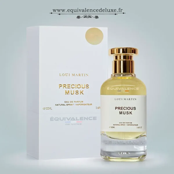Parfums Pour Homme 1 Flacon Precious Musk Loui Martin parfum musc blanc élégant