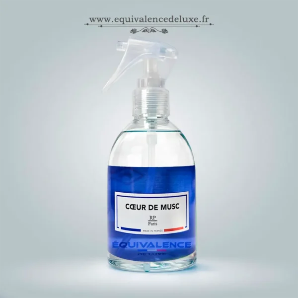 Cœur de Musc RP Paris brume parfumée musc blanc textile