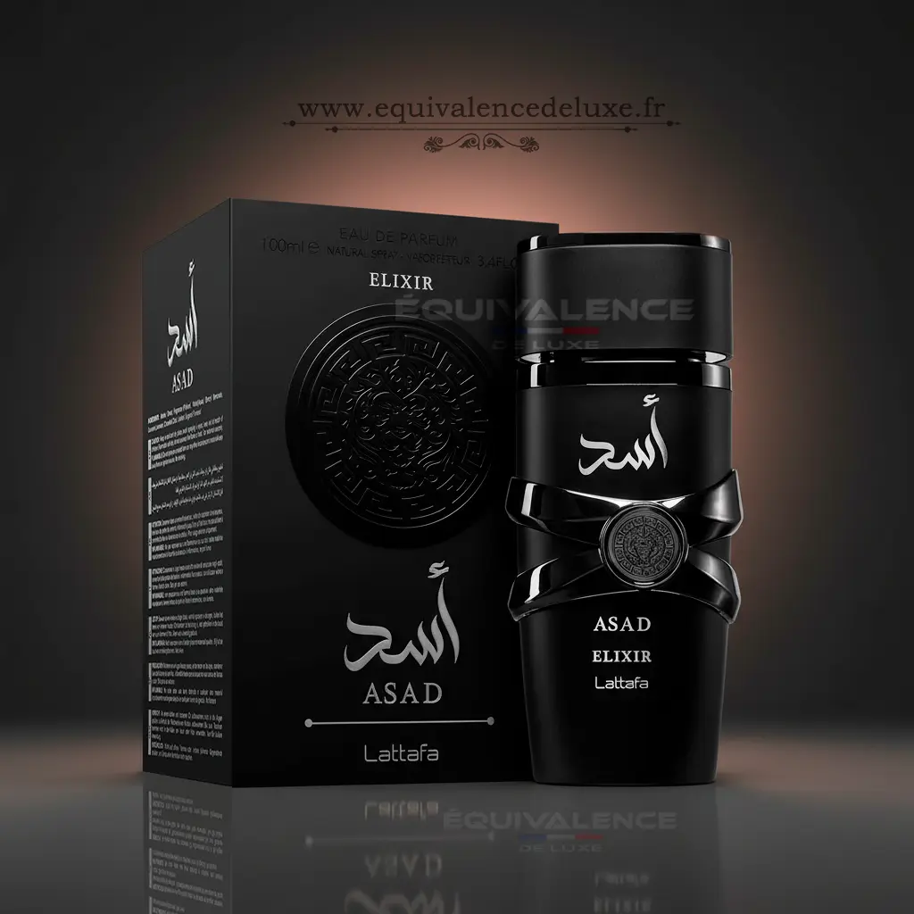 Asad Elixir Lattafa parfum boisé intense