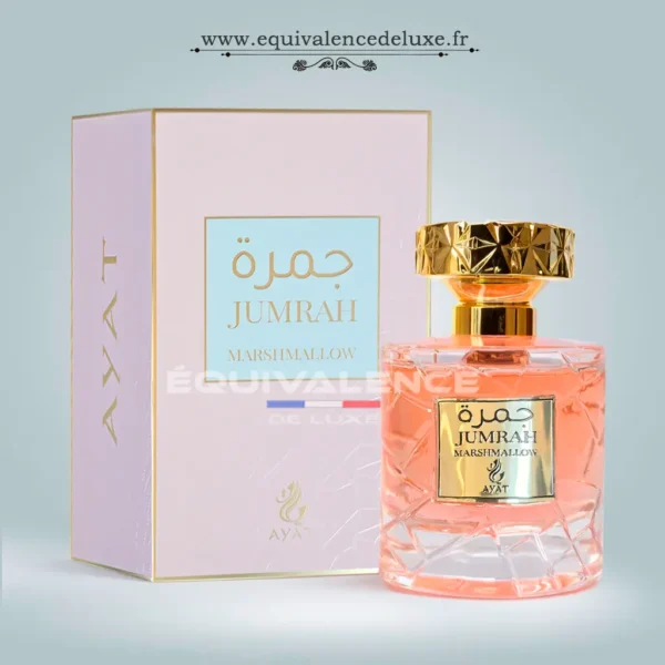 parfum pour femme jumrah au marshmallow tendance