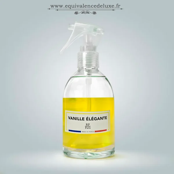 Vanille Élégante RP Paris brume parfumée vanille textile maison