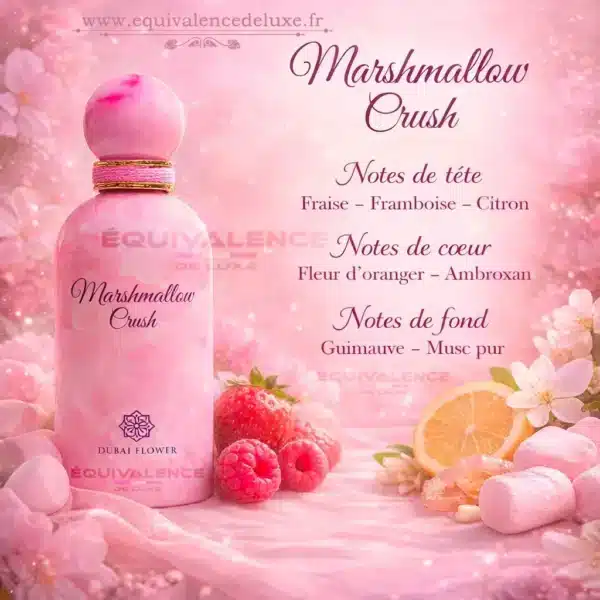 note de parfum marshmallow crush pour femme nouveauté dubai