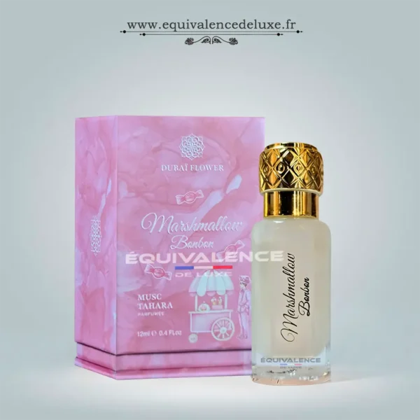 Musc Tahara Marshmallow Bonbon Dubai Flower 12ml senteur gourmande et sucrée
