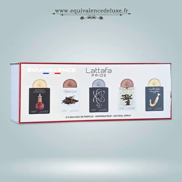 Boutique de Dupes de Parfums de Poche 33ml & Collection Privée 50ml | Prix Dégressifs & Livraison Rapide 8 coffret miniature lattafa original ideal pour découverte ou cadeau