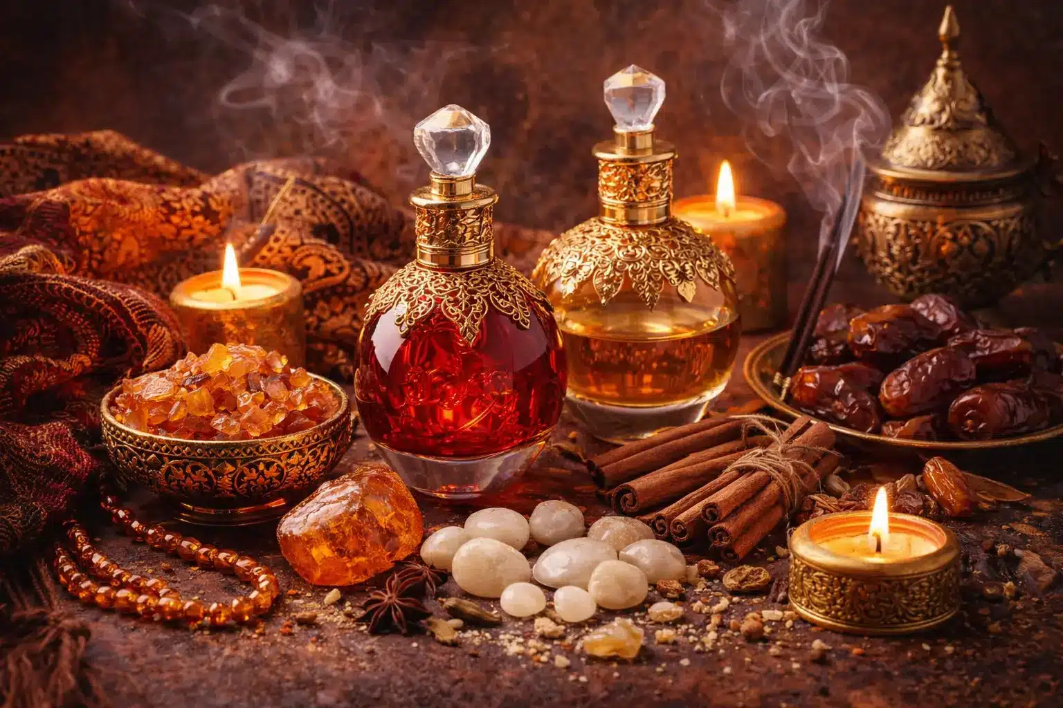 parfum oriental ambré guide famille olfactive chaleur sensualité sillage enveloppant