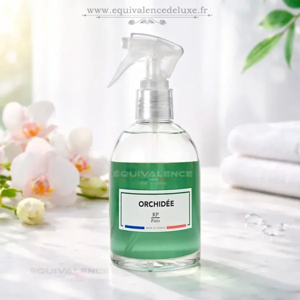 spray maison orchidée RP Paris parfum intérieur floral élégant