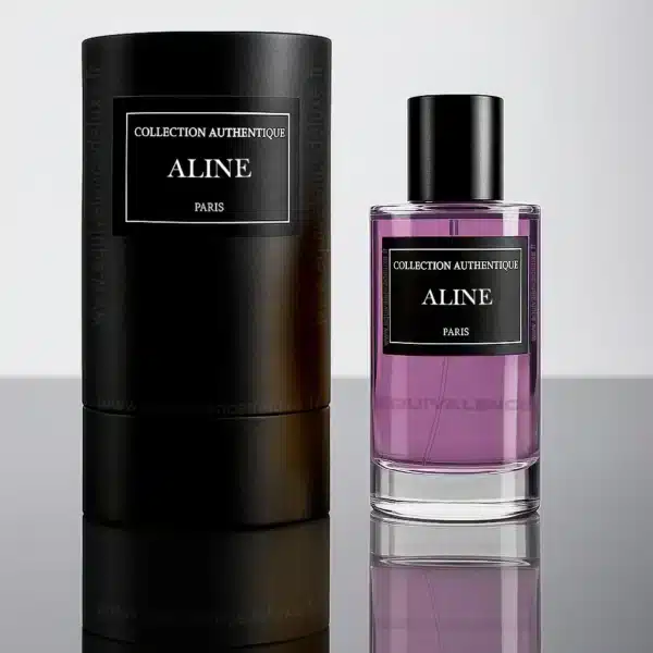 Parfum Aline femme floral ambré intense flacon violet collection privée