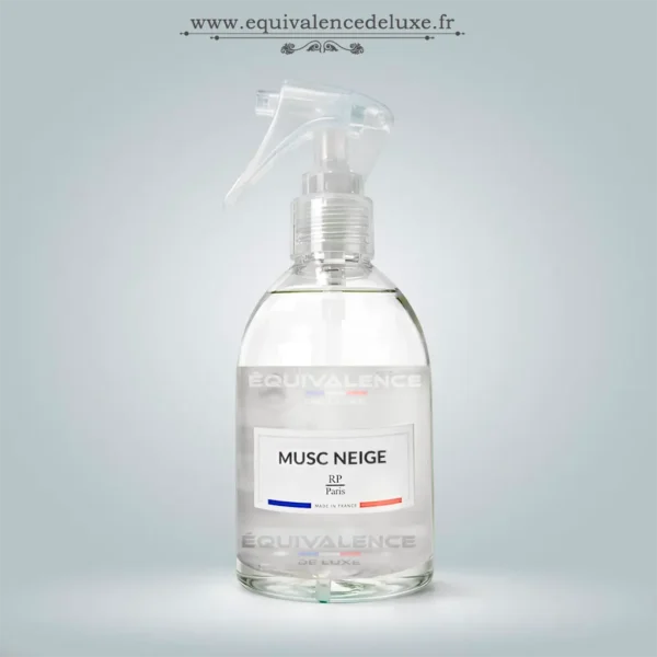 spray maison musc neige RP Paris parfum intérieur frais propre linge